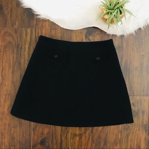 GAP Other - Gap Kids Black Twill Faux Front Pocket Skirt